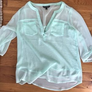 Express sheer blouse